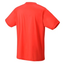 Yonex Trainings-Tshirt Practice Small Logo YM0045 (100% Polyester) 2024 rot Herren